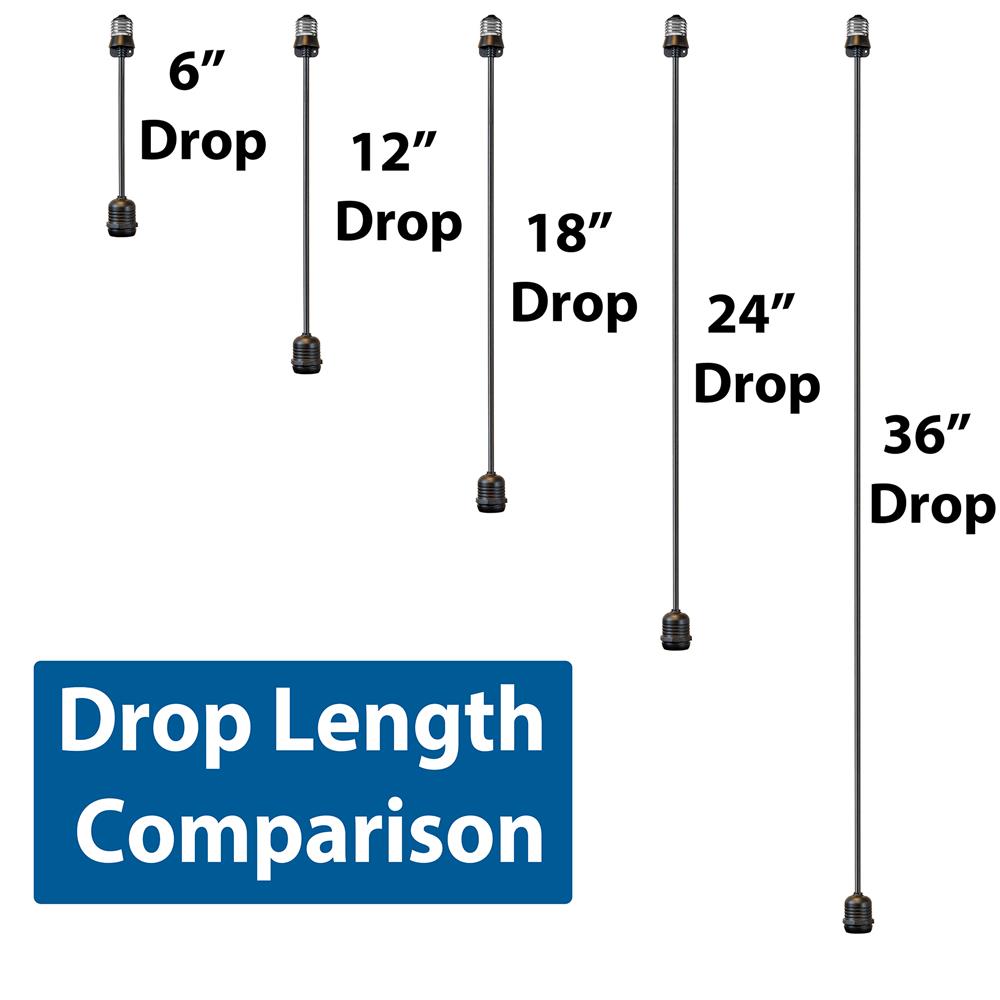Drop length options